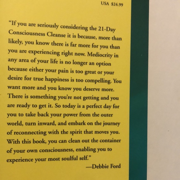 The 21 Day Consciousness Cleanse by Debbie Ford - Picture 3 of 8